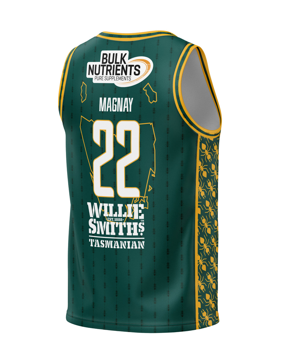 Tasmania JackJumpers 23/24 Home Jersey Will Magnay JackJumpers Store