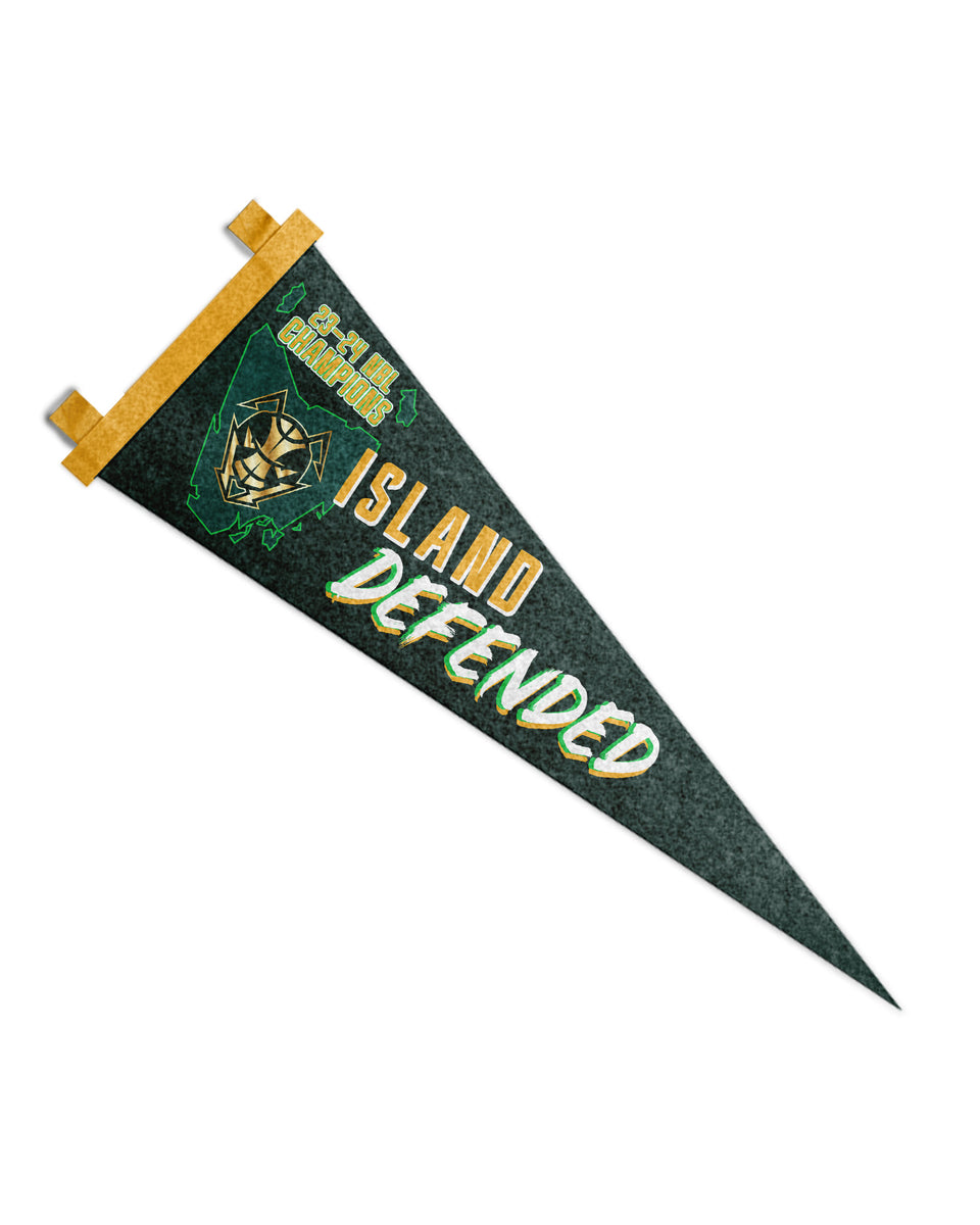 Tasmania JackJumpers 23/24 Island Defended Pennant Flag – JackJumpers Store